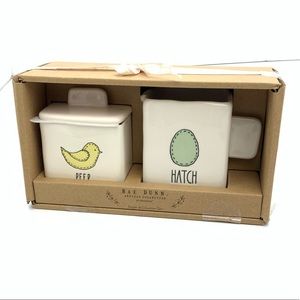 NEW Rae Dunn Springtime Peep Hatch Sugar & Creamer Set